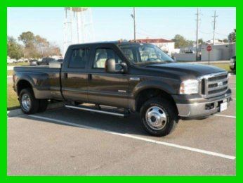 2006 ford f350 lariat super duty crew cab fx4 turbo diesel cd low miles