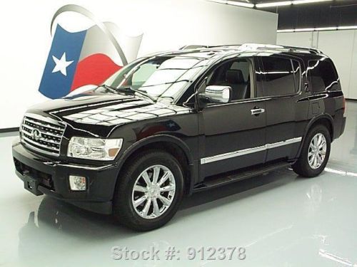 2008 infiniti qx56 sunroof leather nav dvd rear cam 44k texas direct auto