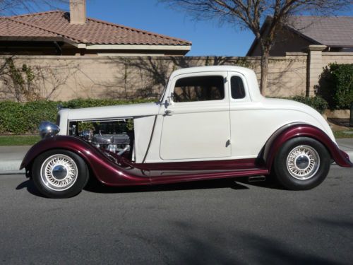 1934 plymouth coupe street rod all steel