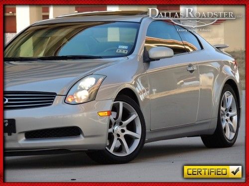 2004 infiniti g35 coupe sport premium sunroof low miles