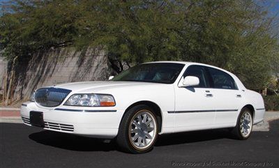 2007 lincoln town car signature limited edition sedan fully loaded