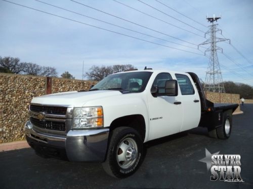 08 silverado c3500 drw flatbed duramaxdiesel allison 1txowner!