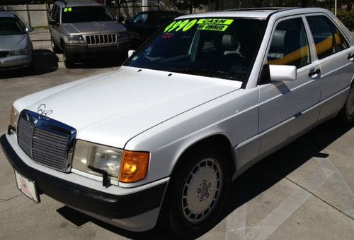 1992 mercedes-benz 190e 2.6 sedan 4-door 2.6l one florida owner