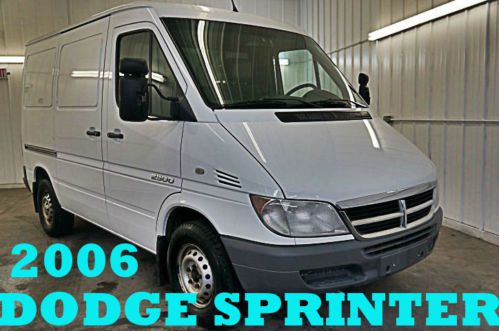 2006 dodge sprinter 2500 diesel cargo van ready to work one owner wow nice!!!!
