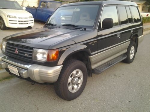 1996 mitsubishi montero ls