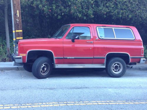 1991 chevrolet blazer