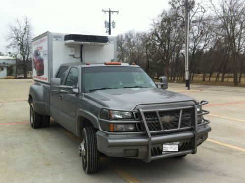 2007 chevrolet 3500 lt crew cab 6.6l duramax turbo diesel 4wd [reefer not incl]