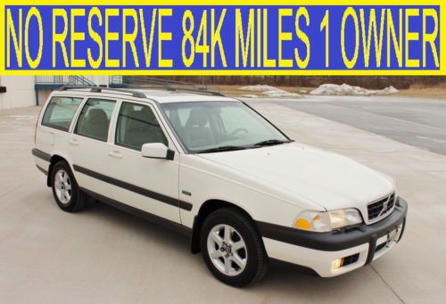 No reserve 1 owner 84k miles awd cross country 99 00 01 02 xc xc70 v50 v70 xc90