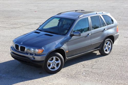 2002 bmw x5  3.0l low miles one owner no reserve