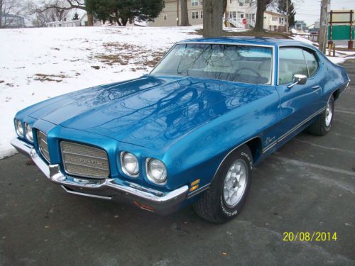 1972 pontiac luxury lemans rare l75 y code 455 turbo 400 12 bolt rear 1 of 71!!!