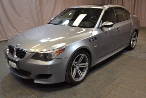 2007 bmw m5 e60 sedan v10 **507 horsepower** low miles silver gray metallic