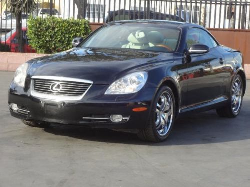 2006 lexus sc 430 convertible damaged rebuilder runs!! must see priced to sell!!