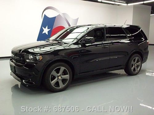 2011 dodge durango heat awd leather sunroof 20&#039;s 48k mi texas direct auto