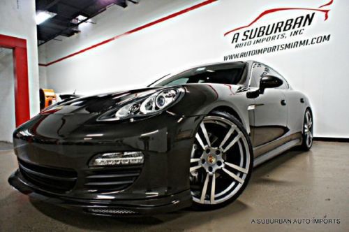 2010 porsche panamera s v8 chrono pkg 22&#034; turbo rims 30k mi warranty cln carfax