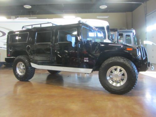 2003 hummer h1 alpha 1 wagon no reserve! 52k miles, one owner, 1552 hours!