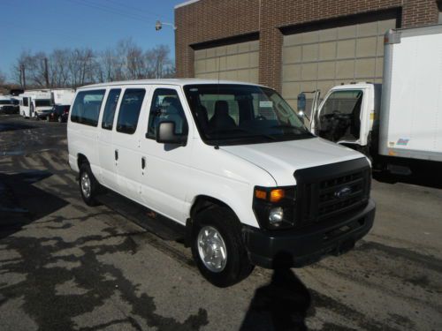 10 ford e-250 10 passenger van isle seating shuttle/school bus  van 20893 miles