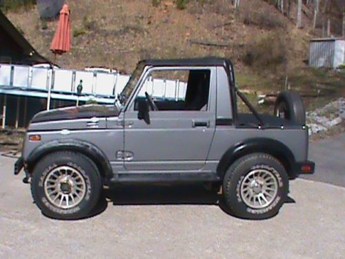 1987 suzuki samurai jx se sport utility 2-door 1.3l