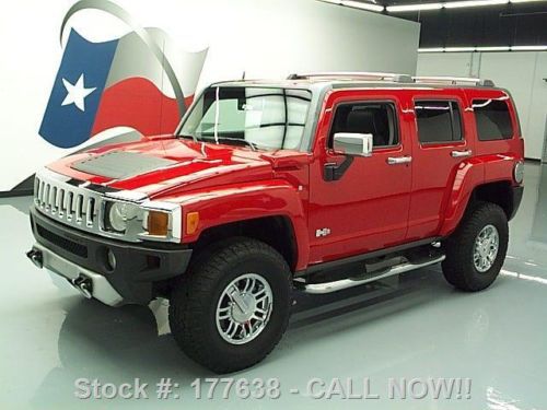 2008 hummer h3 alpha 5.3l 4x4 leather sunroof nav 67k texas direct auto