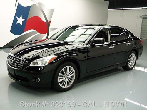 2011 infiniti m37 deluxe touring sunroof navigation 37k texas direct auto