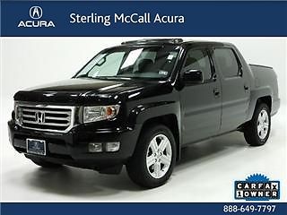 2012 honda ridgeline 4wd crew cab rtl w/navi snrf leather back up cam cd loaded!