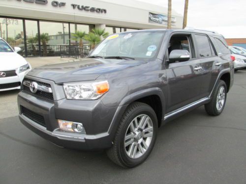 13 4x4 4wd gray automatic 4.0 v6 leather navigation sunroof miles:1707 suv