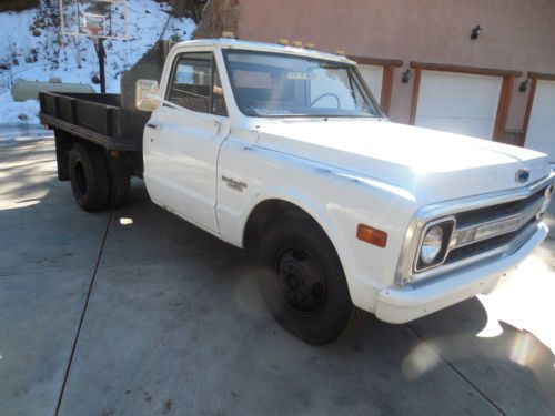 Rare 1969 chevrolet c30 flatbed pickup dually! very nice 71k orig! orig paint!