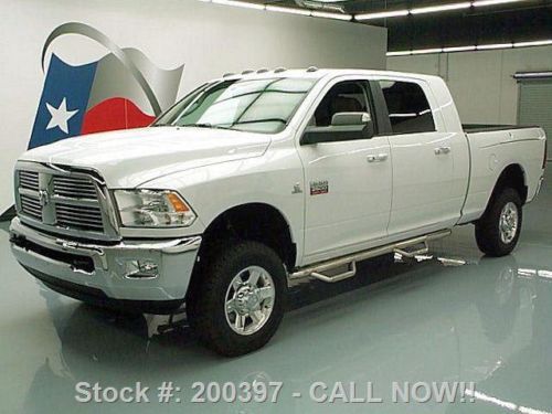 2012 dodge ram 2500 mega 4x4 diesel ram box leather 48k texas direct auto