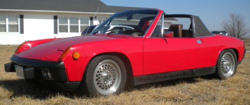 1974 porsche 914 base coupe 2-door 1.8l low miles 1800 convertible targa