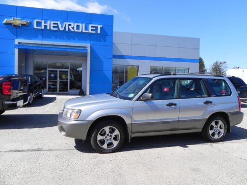 Forester xs awd 5-speed manual. one owner. no reserve clean carfax