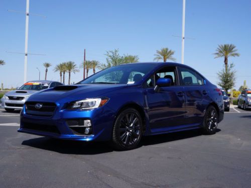 Brand new 2015 wrx limited cvt transmission leather seats power seat bluetooth