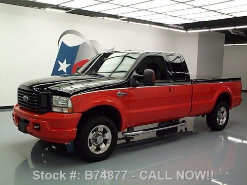 2004 ford f-250 harley davidson ext cab 4x4 diesel 49k texas direct auto