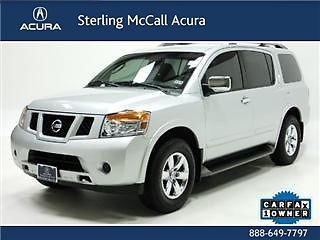 2012 nissan armada suv loaded rear dvd entertainment third row one owner