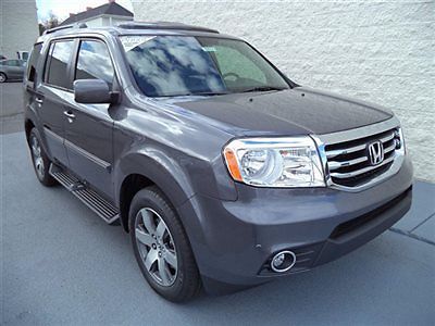 Honda pilot touring 2wd new 4 dr suv gasoline 3.5l v6 mpi sohc 24v modern steel