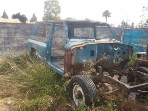 1978 jeep cherokee chief 2 door body, frame &amp; dana 44 axles / differentials