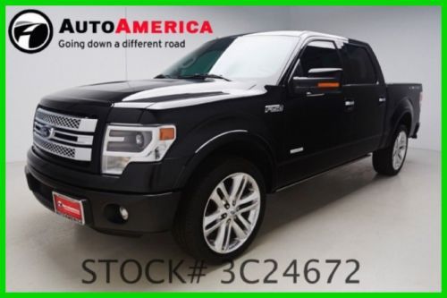 We finance! 13924 miles 2013 ford f-150 limited turbo 3.5l v6 24v