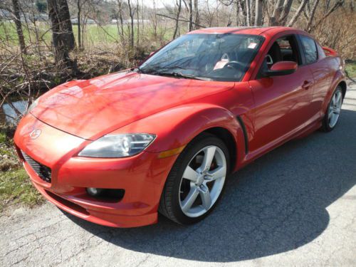 2005 mazda rx-8 6speed 4door 1.3liter 4cyl w/power moonroof&amp; coldairconditioning