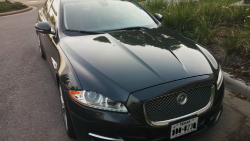 2011 jaguar xj supercharged - cirrus gray with london tan interior