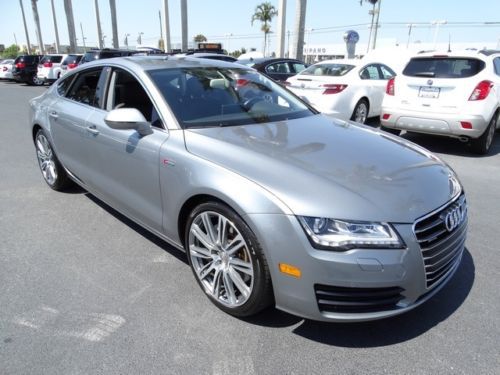 2012 audi a7 3.0t quattro awd premium plus nav lthr roof more! automatic 4-door