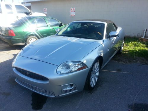 2007 jaguar xk base convertible 2-door 4.2l no reserve