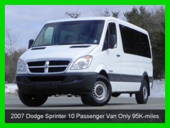 2007 dodge sprinter 2500 10 passenger van high ceiling hc 148" wb 3.0l diesel