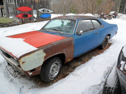 1970 duster, factory original 340, 4 speed plum crazy