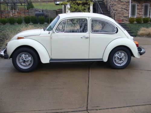 1974 vw superbeetle w/sunroof &amp; pop-out rear side windows