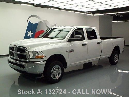 2012 dodge ram 2500 hd 4x4 crew h.o. diesel longbed 57k texas direct auto