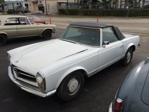 1969 mercedes benz 280sl automatic with a/c running condition