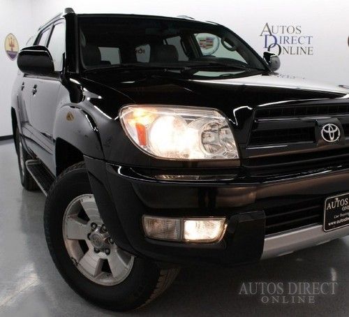 We finance 2003 toyota 4runner limited v8 4wd clean carfax htdsts mroof jbl drl