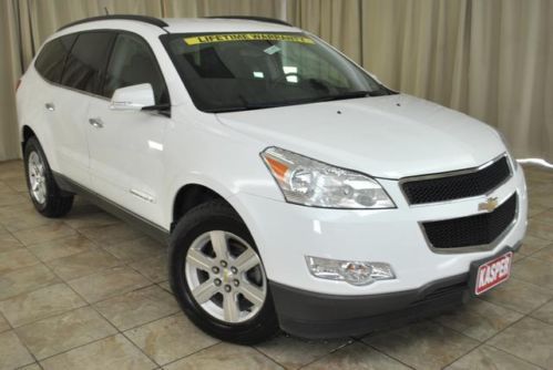 No reserve chevrolet traverse lt suv 3.6l v6 suv 3rd row dvd alloys 7 passenger