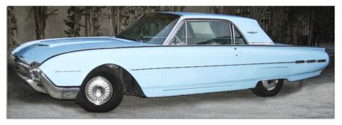 1962 ford thunderbird -- the first personal luxury car