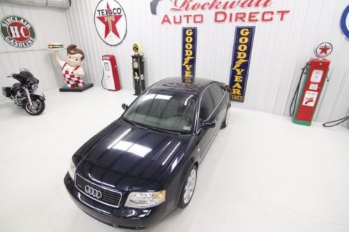 04 audi a 6 luxury performance sedan with leather