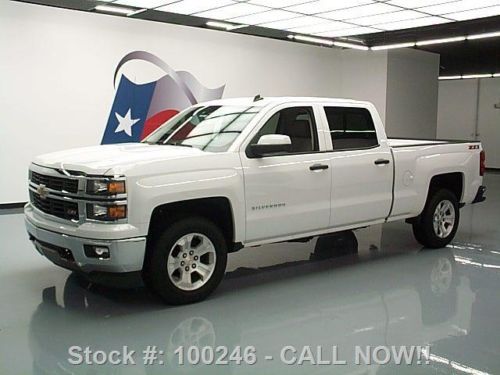 2014 chevy silverado lt crew z71 4x4 nav rear cam 5k mi texas direct auto