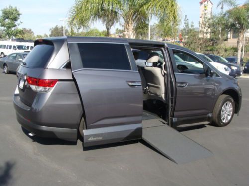 Handicap wheelchair vans 2014 honda odyssey ex-l with navi conversion